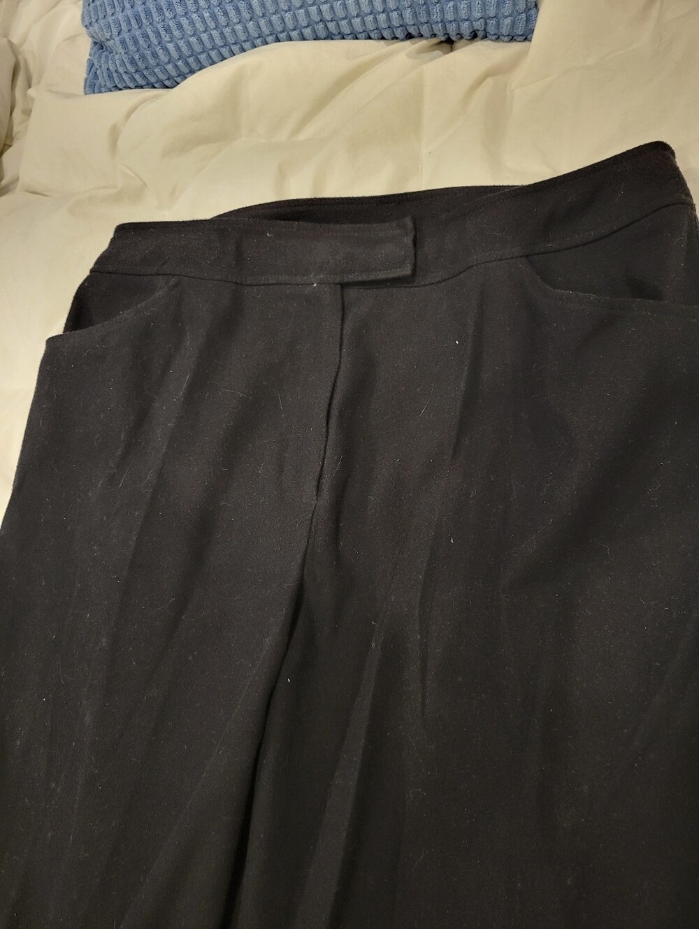 Cleo Dress Pants Warm Light Weight Fabric Black Size 12 - Picture 7 of 7